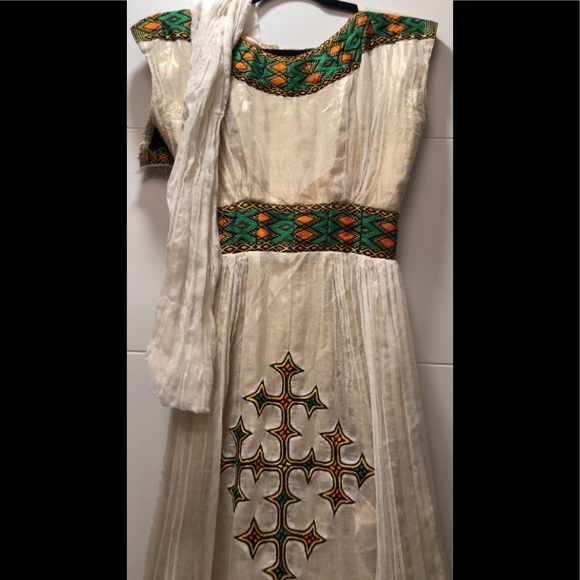 AUTHENTIC ETHIOPIAN/ ERITREAN DRESS FOR WOMEN-RARE - Picture 2 of 5